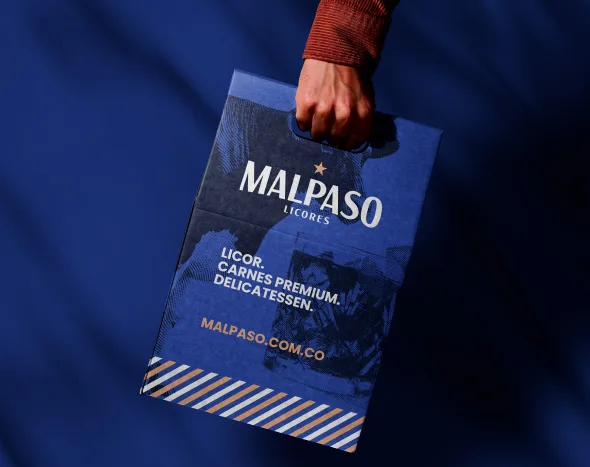 Malpaso brand identity and design from the 300bees portfolio